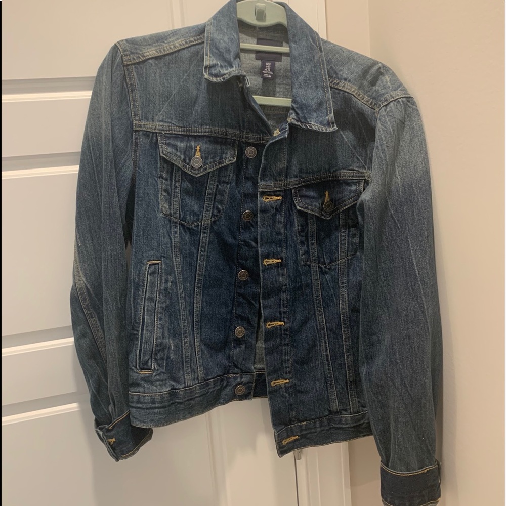 Men’s XS denim jacket—Gap